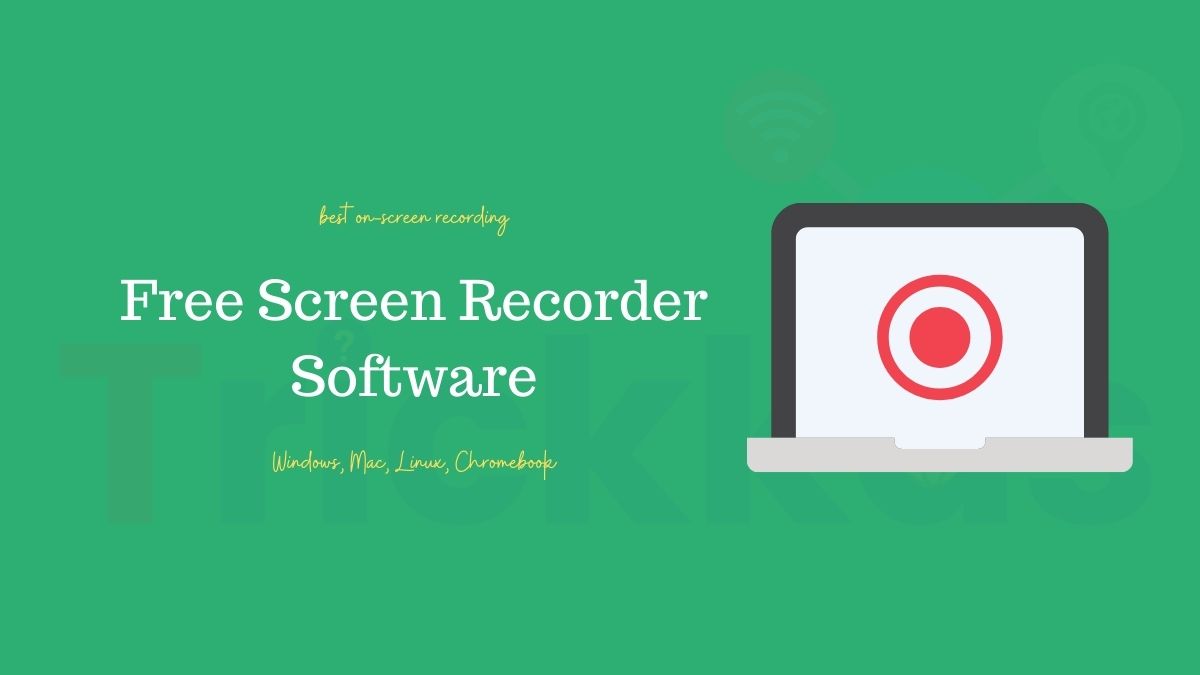recording software for mac free